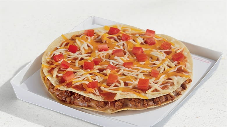 Taco Bell Mexican pizza