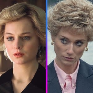 Emma Corrin and Elizabeth Debicki