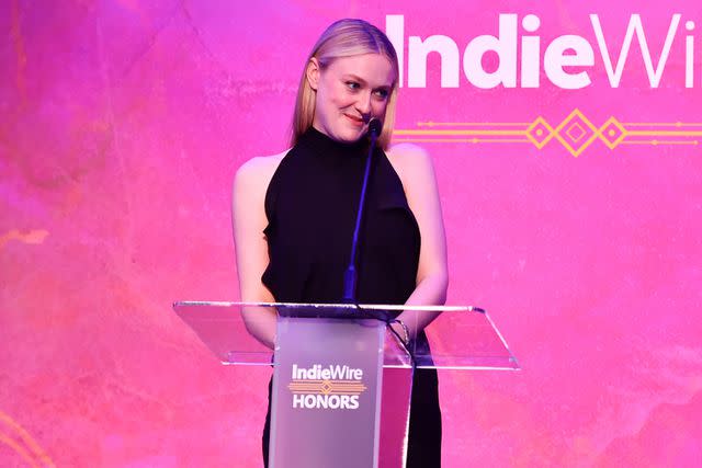 <p>Alberto Rodriguez/IndieWire via Getty </p> Dakota Fanning at the IndieWire Honors June 6