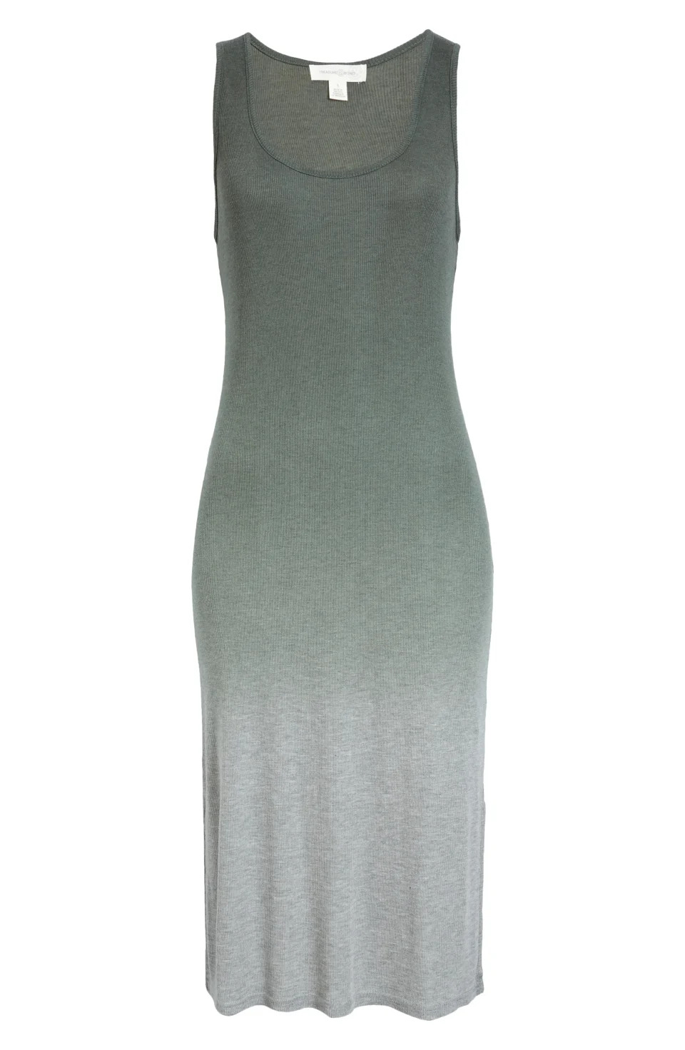 Treasure & Bond Sleeveless Dip Dye Tank Dress