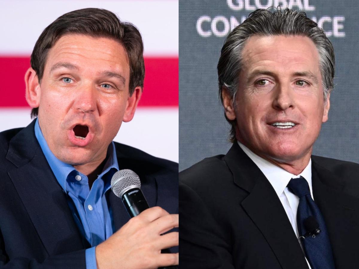 Ron DeSantis Taunts Gavin Newsom To Enter 2024 White House Contest   34d0f5b6369ba03a71e2843d1608d1df