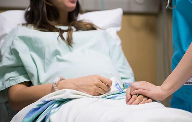 The abuse was the last thing the mum expected after being in labour for 17 hours. Photo: Getty