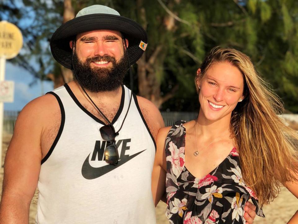 Jason Kelce and Kylie McDevitt Kelce