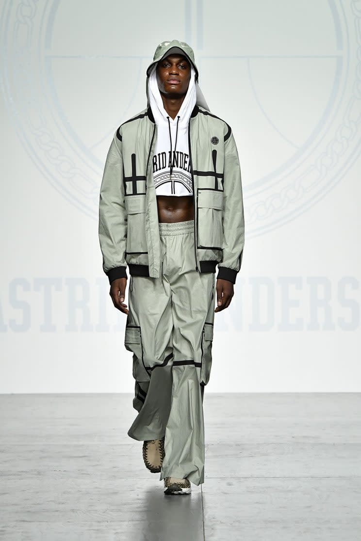 <i>Would you dare to wear a cropped hoody? [Photo: Astrid Andersen]</i>