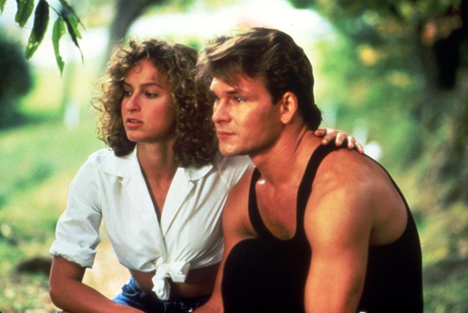 Jennifer Grey and Patrick Swayze in ‘Dirty Dancing' (Snap/Shutterstock)