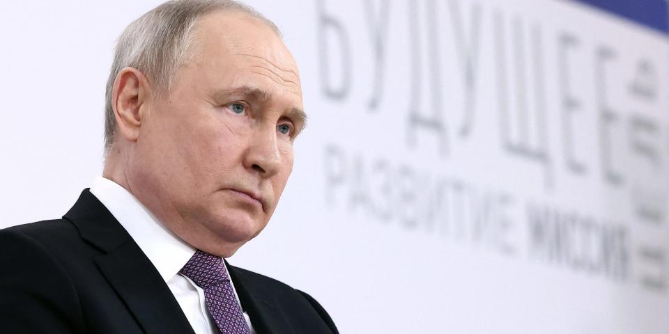 Russlands Präsident Wladimir Putin. - Copyright: Artem Geodakyan/POOL/AFP via Getty Images