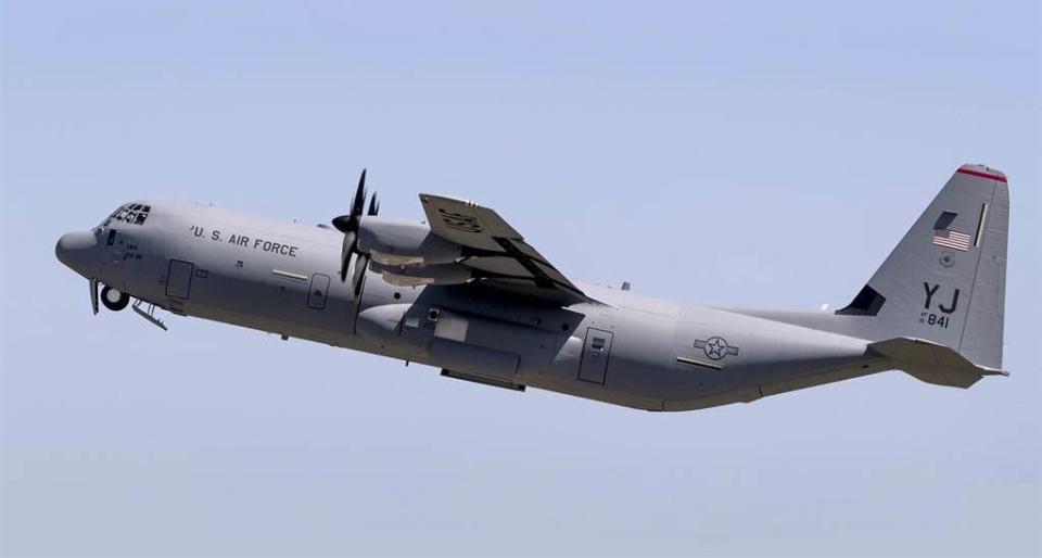 C-130J，是C-130運輸機家族中，運量最大的。(圖/美國空軍)