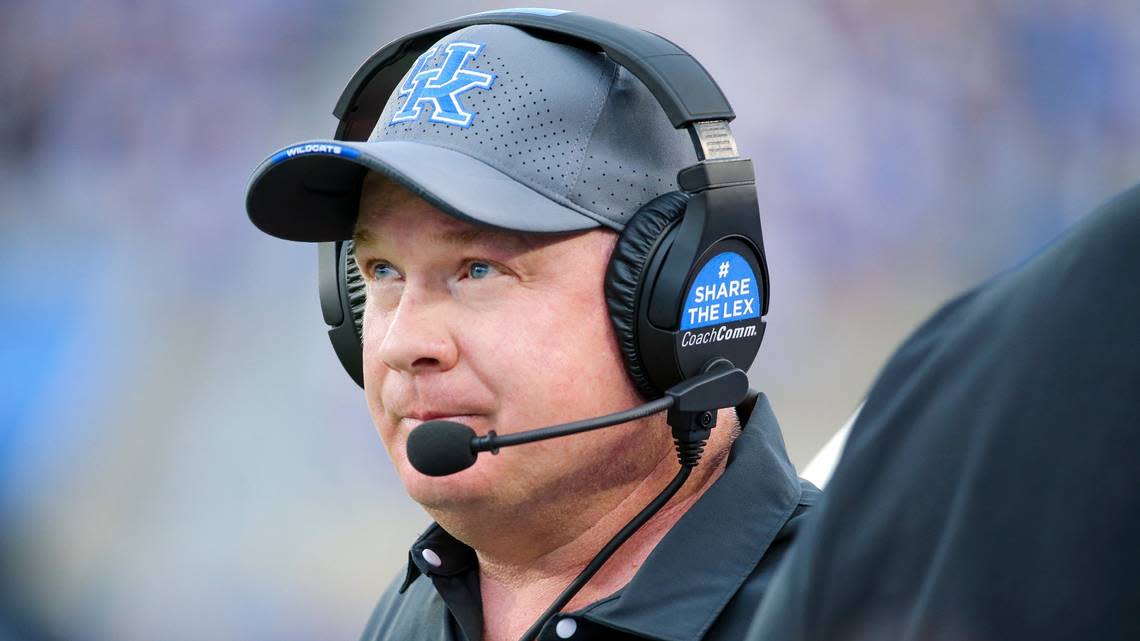 Kentucky Coach Mark Stoops might have hit hard in 2022 against one of the challenges of coaching football at UK that one of his predecessors, Rich Brooks, often spoke about.
