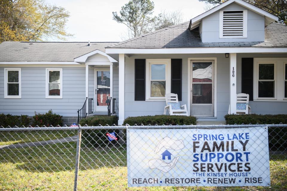 Spring Lake Family Support Services operates out of the Kinsey House, which helps residents connect with services and get the aid they require.