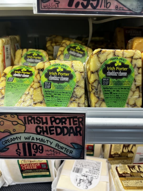 Irish Porter Cheddar<p>Courtesy of Jessica Wrubel</p>