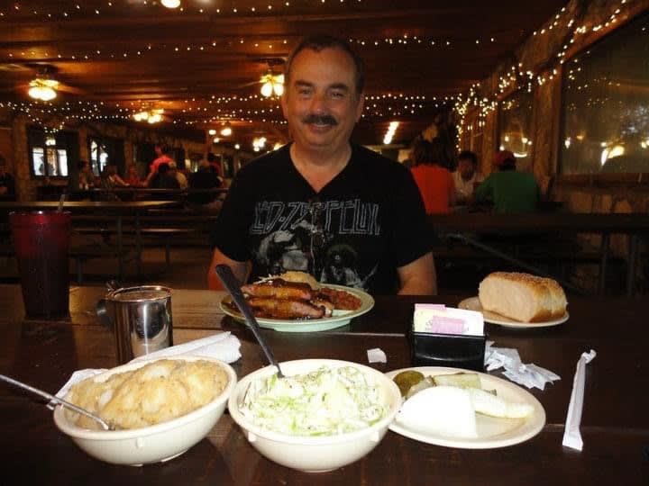 Clifford Zaner in his favorite Led Zeppelin tee.