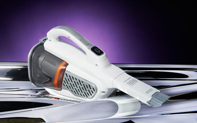 Black+decker Dustbuster Handheld Vacuum Cordless AdvancedClean+ White HHVK320J10