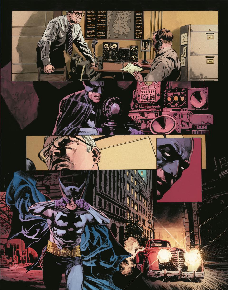 Pages from The Bat-Man: First Knight #1