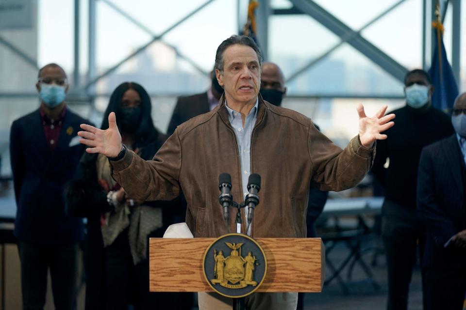 New York governor Andrew CuomoAFP/Getty