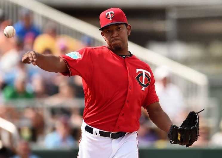 Twins minor league pitcher Yorman Landa died in a car accident Friday night in Venezuela. (Getty Images)