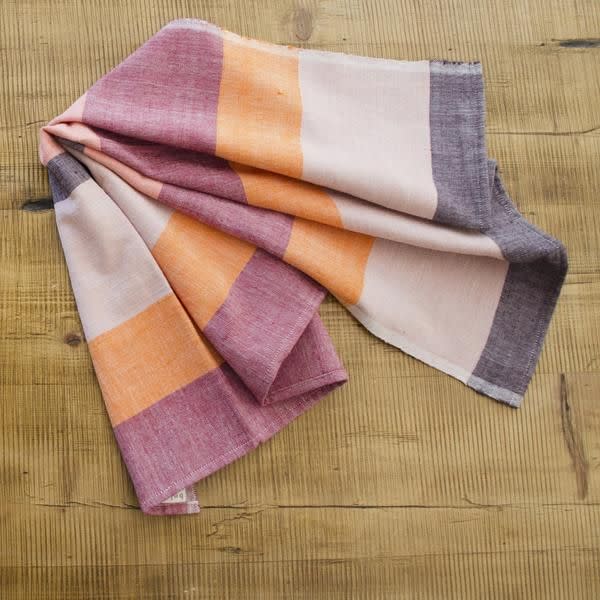 4) Afar Tea Towel - Dusk