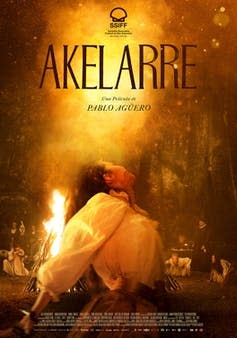 Akelarre film poster.