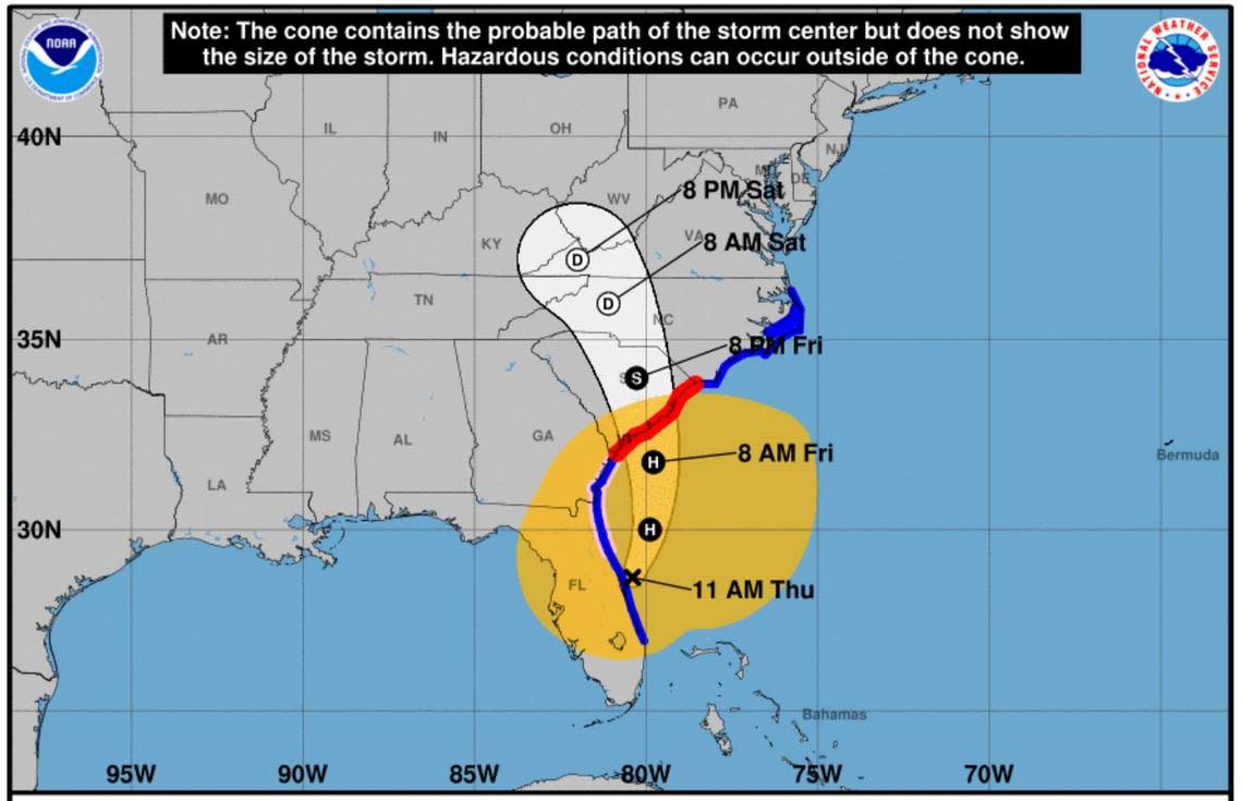 Tropical Storm Ian is forecast to return to hurricane-level strength, according to the National Hurricane Center.