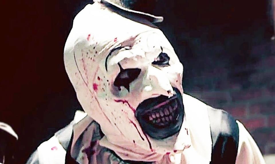 Screenshot from "Terrifier"