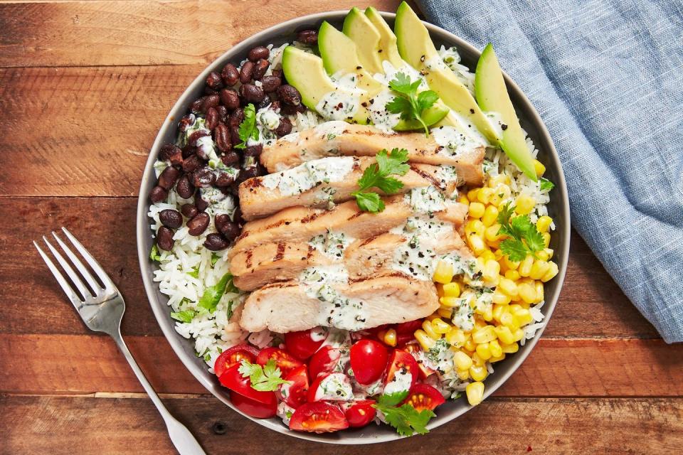 Cilantro Lime Chicken & Rice Bowl