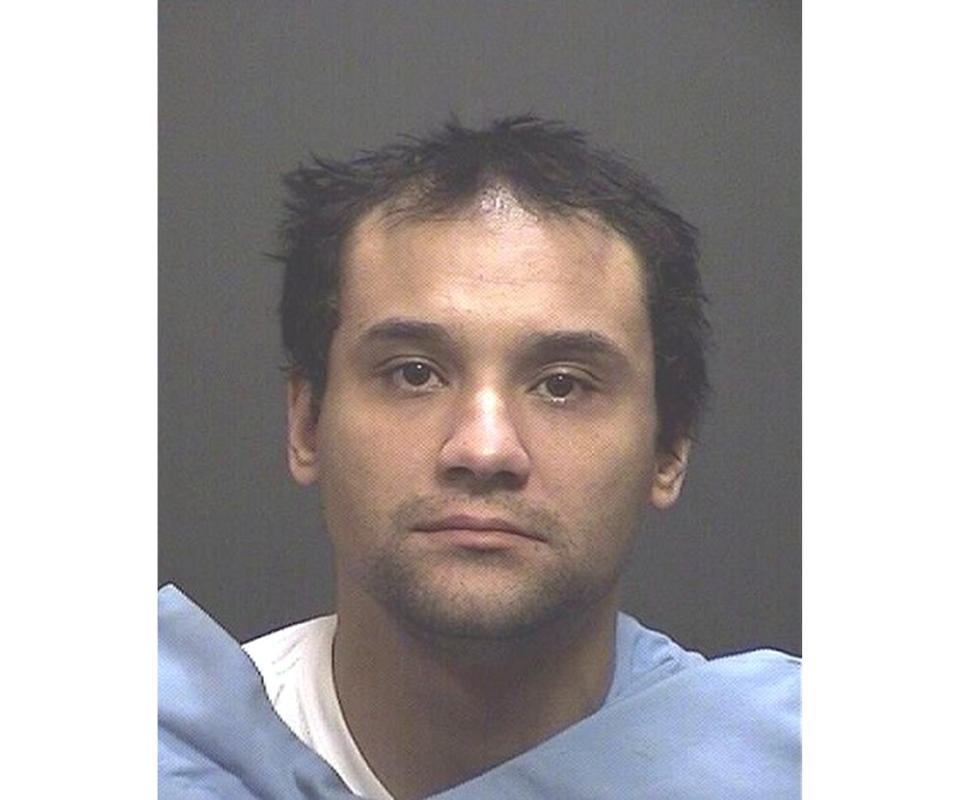 FILE - This undated file photo released by the Tucson Police Department shows Christopher Matthew Clements. On Friday, March 3, 2023, a mistrial was declared after a Tucson jury was unable to reach a verdict on a murder charge against Clements in the death of 6-year-old Isabel Celis, who was reported missing from her bedroom in her parents' home in 2012. In 2022, Clements was sentenced to life in prison for the 2014 death of 13-year-old Maribel Gonzalez. (Tucson Police Department via AP, File)