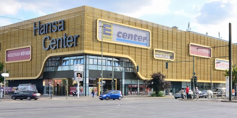 Ein Einkaufscenter der Greenman-Gruppe - bald soll das erste mit einem Direct-Air-Capture-Anlage ausgestattet werden.