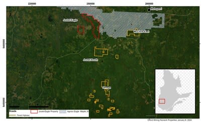 Exhibit 2. Orford’s Property Locations in the Abitibi Region of Quebec (CNW Group/Orford Mining Corporation)