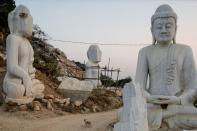 The Wider Image: From statues to toothpaste, the Myanmar village 'blessed' with marble bounty