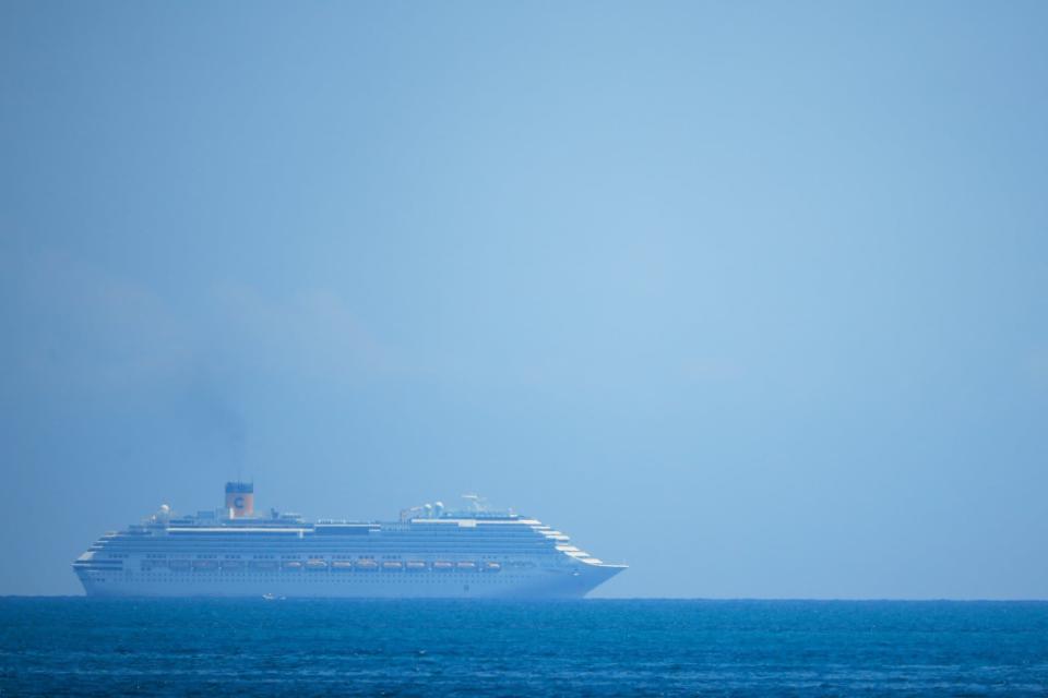 Le navire Costa Croisières au large de Miami, le 26 mars 2020. - Cliff Hawkins / GETTY IMAGES NORTH AMERICA / Getty Images via AFP