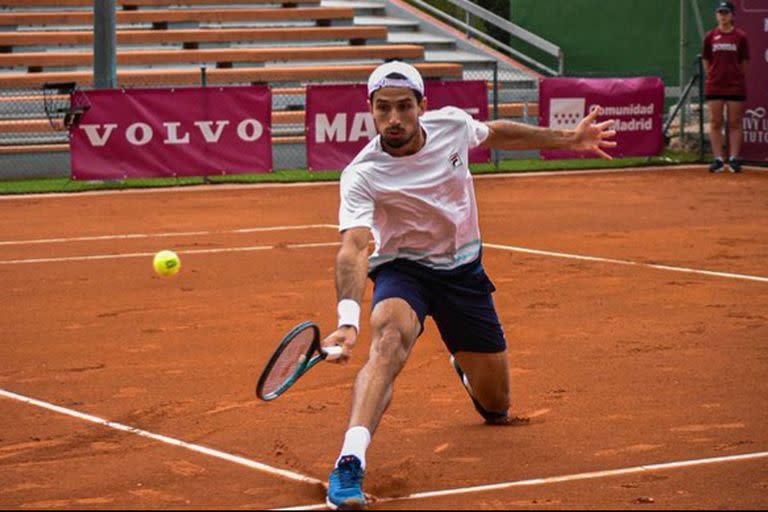 Pedro Cachin fue uno de los jugadores más destacados del año pasado en el Challenger Tour