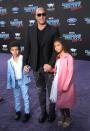 <p>You might be surprised to find out that Vin Disel has not one, not two, but three kids with his partner Paloma Jiménez. Their names are Hania, Vincent, and Pauline—and the youngest, Pauline, was named for his <em>Fast and Furious</em> <a href="https://www.eonline.com/de/news/638442/vin-diesel-names-his-daughter-pauline-in-honor-of-his-late-fast-and-furious-co-star-paul-walker-get-the-details" rel="nofollow noopener" target="_blank" data-ylk="slk:co-star Paul Walker;elm:context_link;itc:0;sec:content-canvas" class="link ">co-star Paul Walker</a>. </p>