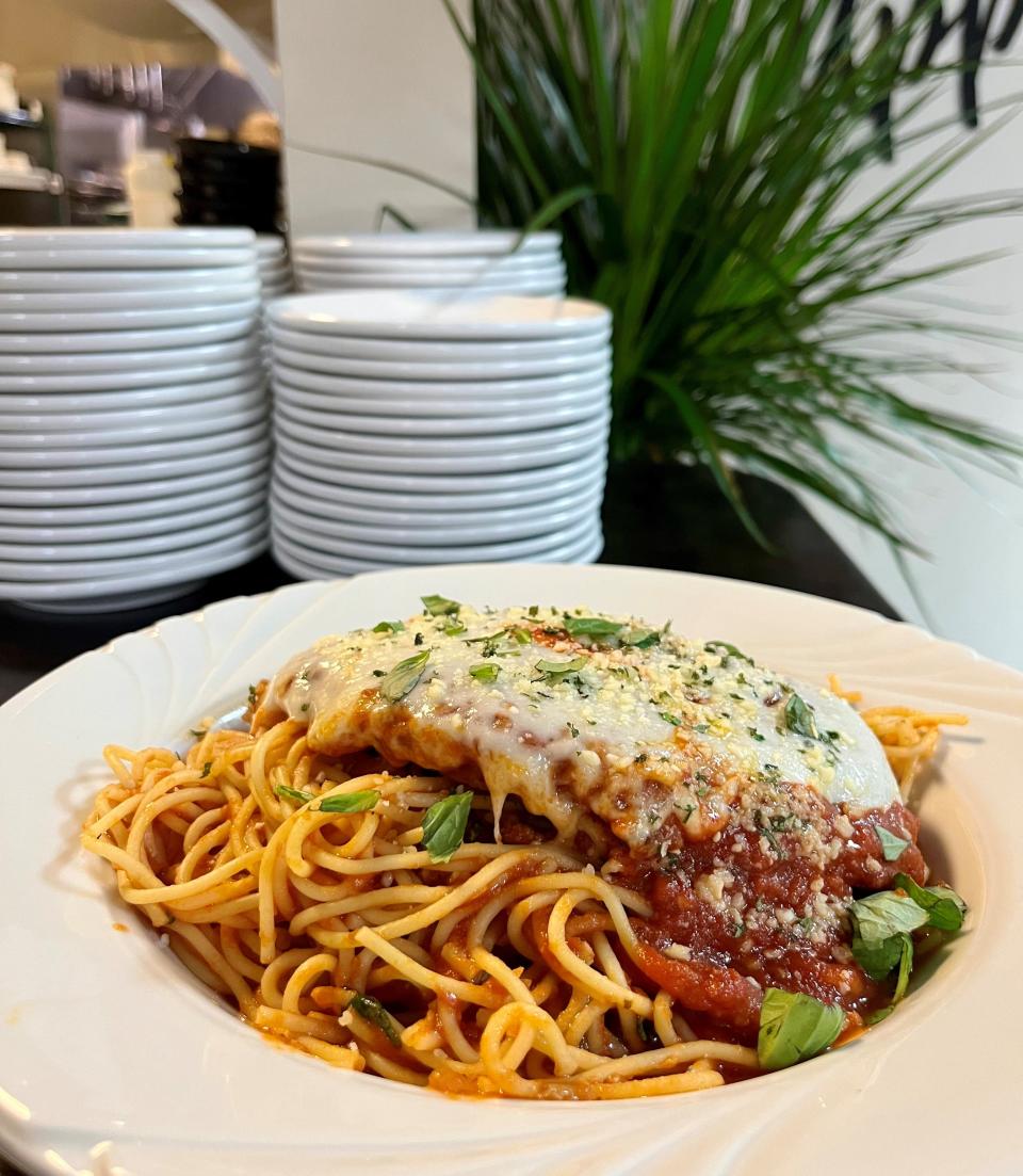 Chicken and eggplant parmesan are on the menu at Luciano's Too in Cape Coral.