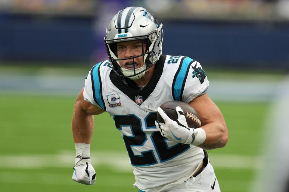 The Carolina Panthers are trading Christian McCaffrey to the San Francisco 49ers.