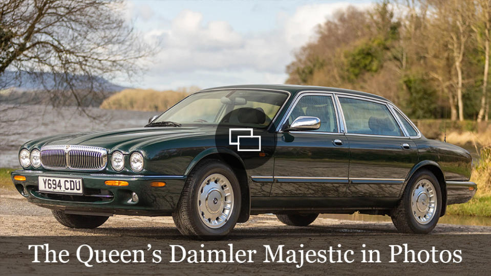 Queen Elizabeth II’s 2001 Daimler Majestic in Photos