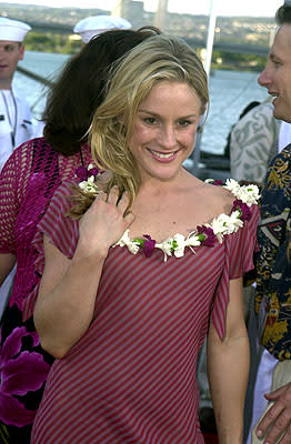 Premiere: Catherine Kellner aboard the USS John C. Stennis at the Honolulu, Hawaii premiere of Touchstone Pictures' Pearl Harbor - 5/21/2001 Photo: Steve Granitz/Wireimage.com