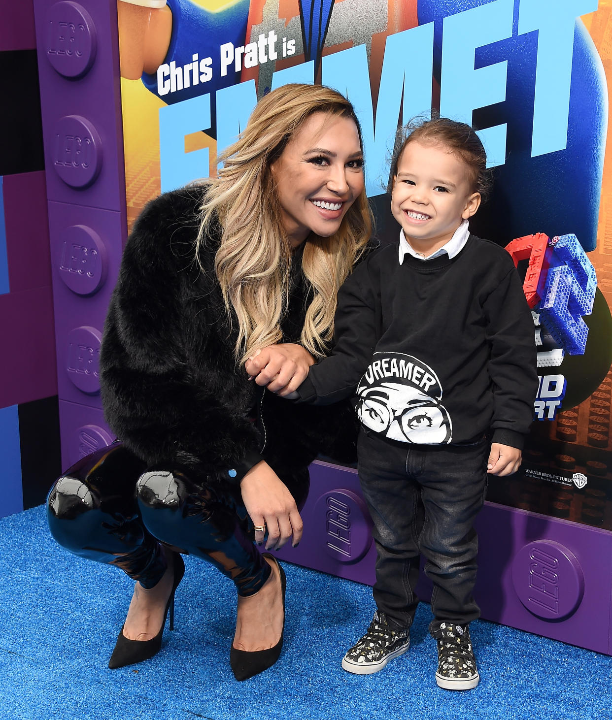 Naya Rivera con su hijo Josey Hollis. (Photo by Gregg DeGuire/Getty Images)