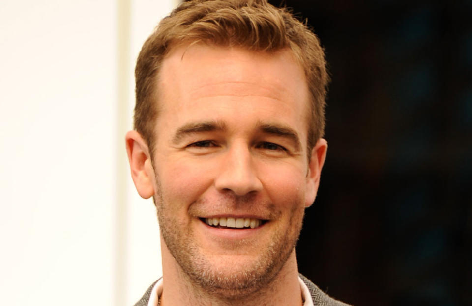 James Van Der Beek gets cookies on his birthday from his Dawson's Creek mum following the death of his real life mother credit:Bang Showbiz