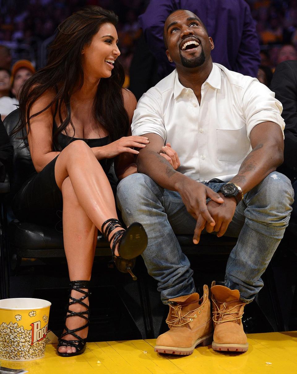 2012: Kim Kardashian & Kanye West