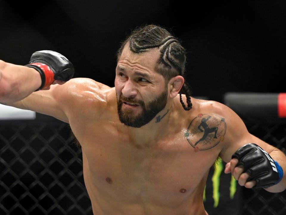 El favorito de los fanáticos, Jorge Masvidal, perdió ante su rival Colby Covington la última vez (Getty Images)