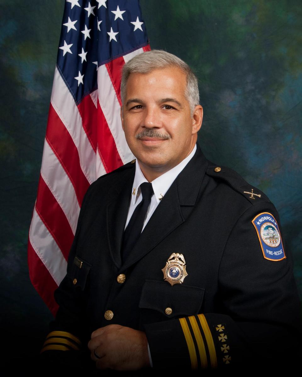 John DiBacco, incoming Hagerstown Fire Chief