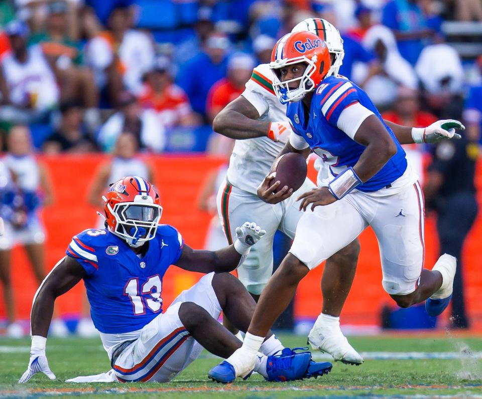 Florida football depth chart QB DJ Lagway in line for first career