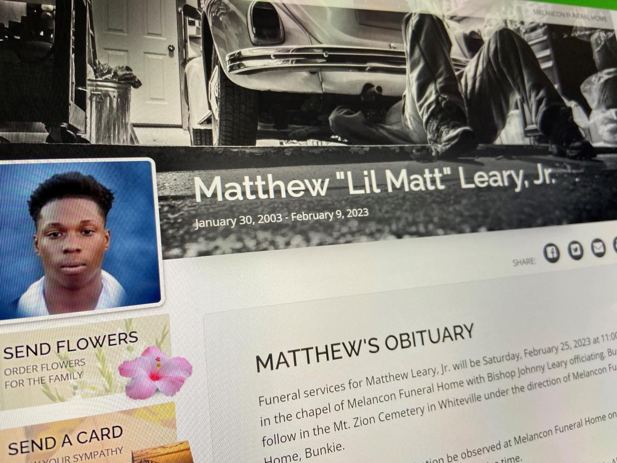 Eight people have been arrested in connection to the Feb. 9 shooting death of Matthew Leary Jr., 20.