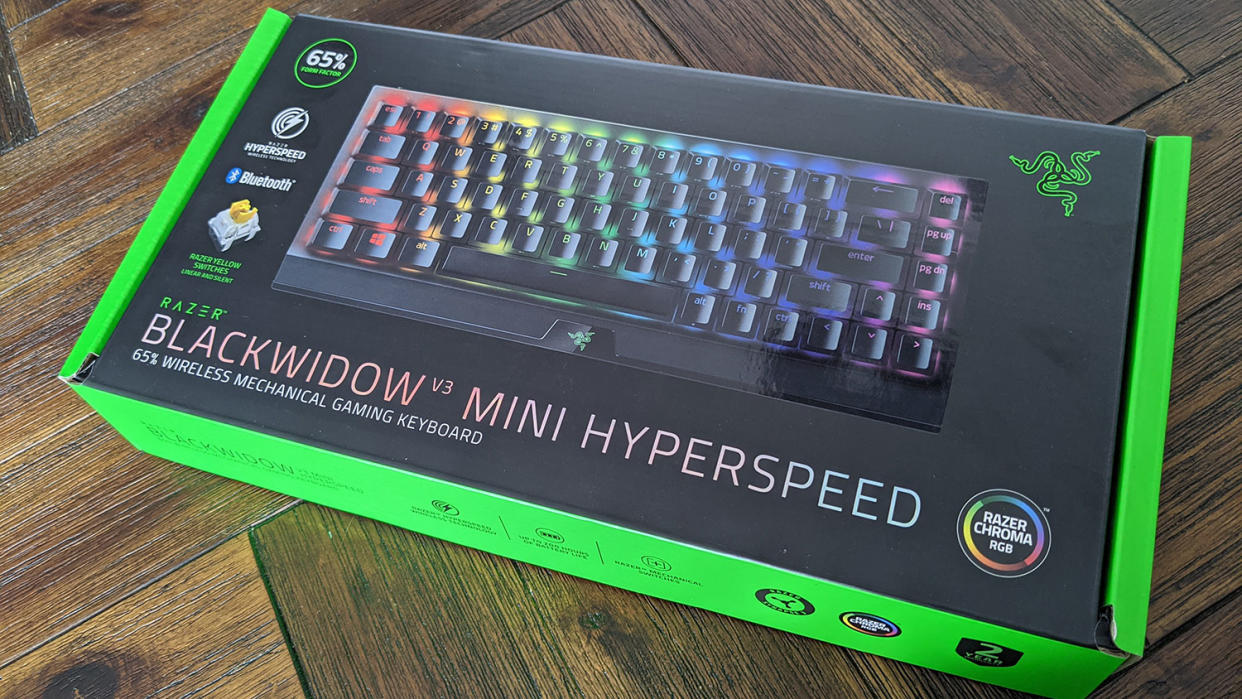 Razer Blackwidow V3 Mini (Photo: Yahoo Gaming SEA)