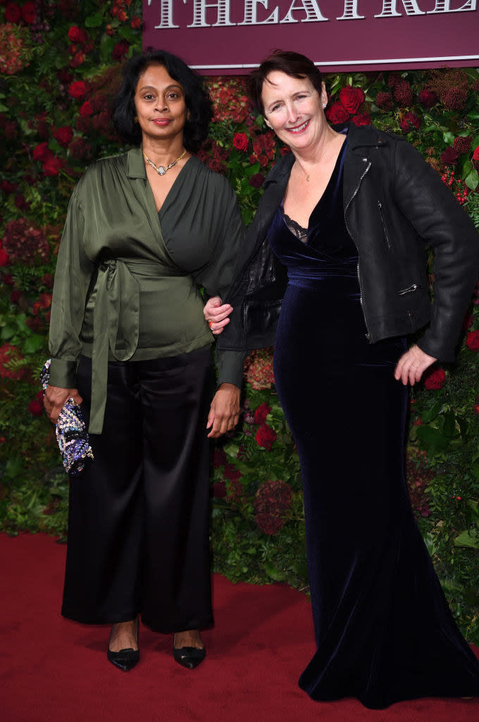 Sonali Deraniyagala and Fiona Shaw