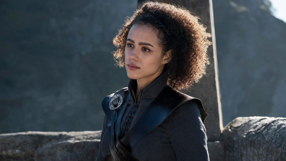 Nathalie Emmanuel as Missandei in "Game of Thrones"