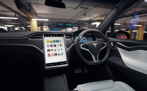 Tesla Model X interior