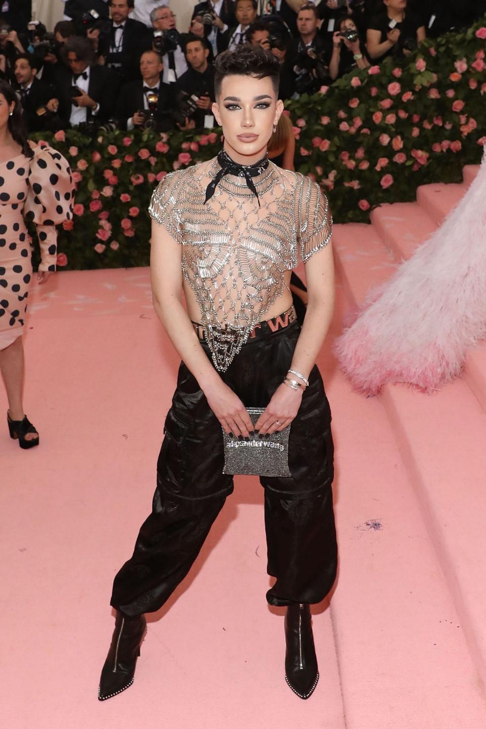 james charles met gala