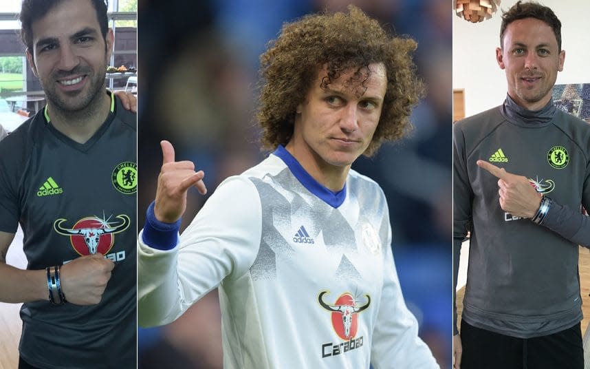 Cesc Fabregas and Nemanja Matic were given supercar keys worth at least £38,000 each by David Luiz