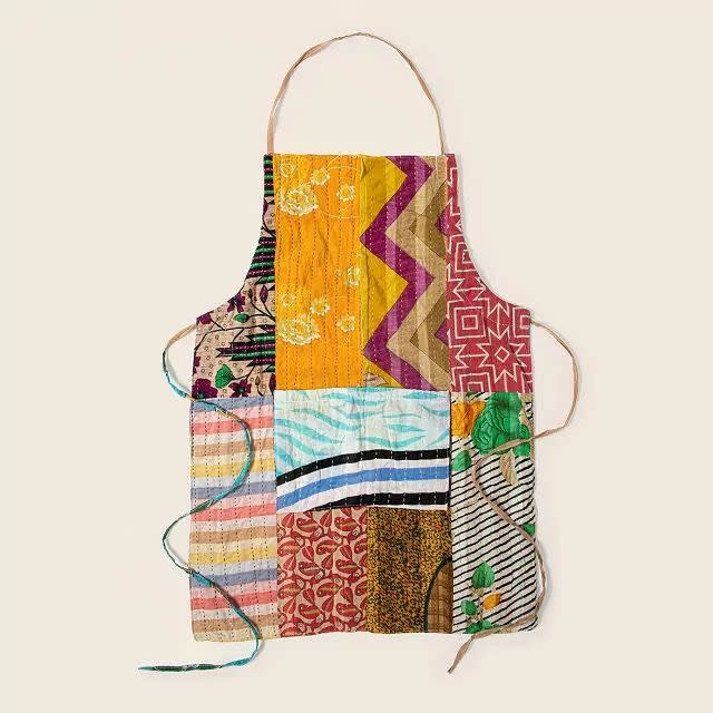 <p><a href="https://go.redirectingat.com?id=74968X1596630&url=https%3A%2F%2Fwww.uncommongoods.com%2Fproduct%2Frepurposed-sari-patchwork-apron&sref=https%3A%2F%2Fwww.womansday.com%2Flife%2Fg60458418%2Fbest-eco-friendly-sustainable-gifts%2F" rel="nofollow noopener" target="_blank" data-ylk="slk:Shop Now;elm:context_link;itc:0;sec:content-canvas" class="link ">Shop Now</a></p><p>Repurposed Sari Patchwork Apron</p><p>$30.00</p><span class="copyright">Uncommon Grounds</span>