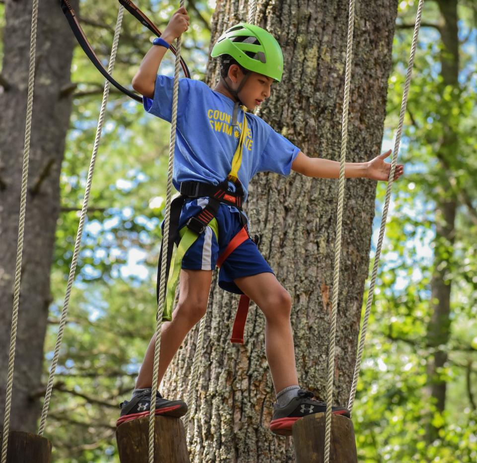 Scenes from Camp Pinnacle in Flat Rock, NC